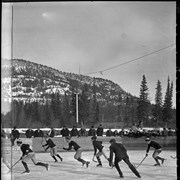 Cover image of Boy's hockey on the Bow River