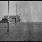 Cover image of Street scene of prairie town