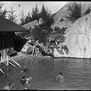 Cover image of Cave and Basin bathhouse and pool