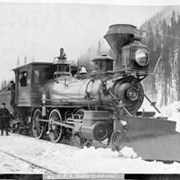 Cover image of 703. C.P.R. Engine 73 and train