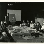 Cover image of Chief warden meeting, Timberline Hotel, 1975