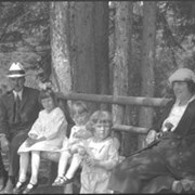 Cover image of Aileen & Don Harmon & unidentified family