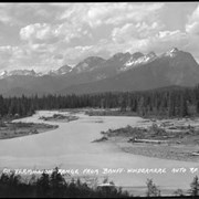 Cover image of 611. Vermillion Range from Banff-Windermere Auto Rd. (old p.c.)