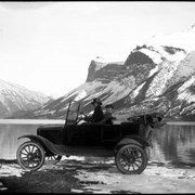 Cover image of 30. Old car at Minnewanka