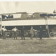 Cover image of "N.K. Luxton's boat, for Lake Minnawanka."