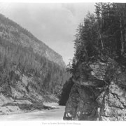 Cover image of View in Lower Kicking Horse Canyon. 310.
