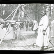 Cover image of Betsey Twoyoungmen drying meat