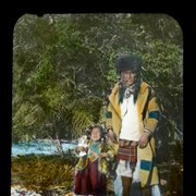 Cover image of Sampson Beaver & His Daughter Frances Louise.  Stoney Tribe Near Morley