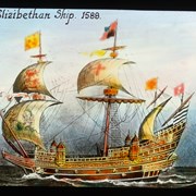Cover image of Elizibethan Ship.  1588.