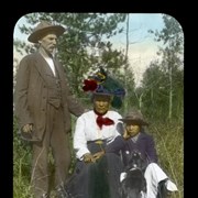 Cover image of [Jack Cregg and unidentified woman and child]
