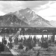 Cover image of 14. Banff and Cascade Mountain, from Sanitarium Hotel