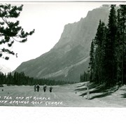 Cover image of #7 Tee and Mt Rundle, Banff Springs Golf Course