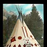 Cover image of [Decorated teepee]