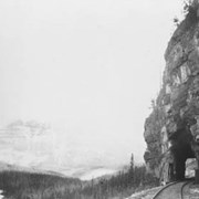 Cover image of Tunnel on Mt. Stephen, near Field B.C./ On Line of Canadian Pacific Railway. 18-20