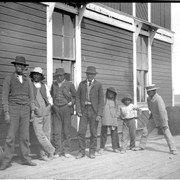 Cover image of Unidentified group of Indigenous people in Swift Current