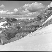 Cover image of Looking N. from Abbot's Pass, pan (No.34) : [pan 4 of 4]