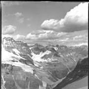 Cover image of Looking back from Abbott Pass (No.36)