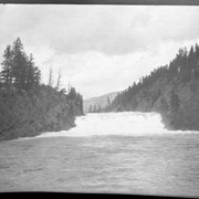 Cover image of Falls of the Bow River from below (No.842)
