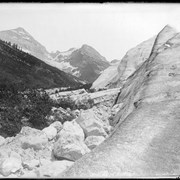 Cover image of Private 2543m, first picture Illecillewaet Glacier, reproduced negative 1909, 10369 trip, Mary Vaux 1887