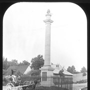 Cover image of Monument where Wolfe fell near Quebec, Canada / W.S.Vaux Jr.