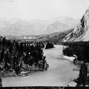 Cover image of Lower Bow Park from C.P.R. Hotel, Banff