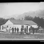 Cover image of N.W.M.P. Post Banff, 1888