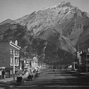 Cover image of Banff Avenue looking north