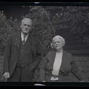 Cover image of Bill Round Sr. and Bill Round Jr. negatives