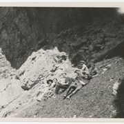 Cover image of 2nd trip to Hole in Wall Mt - Cyril Paris, Cliff White and Fulton Dunsmore, Pardner Jones and cameramen "The Alaskan" 1924