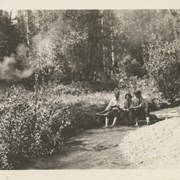 Cover image of People at a stream