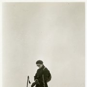 Cover image of [Catharine Robb Whyte with skis]