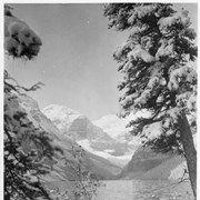 Cover image of Lake Louise with snow