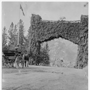 Cover image of Royal visit - arch gate