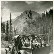 Cover image of Peter and Catharine Whyte and unidentified woman in a car