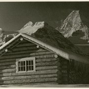 Cover image of Mount Assiniboine and hut