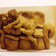 Cover image of Untitled [Ceramic Couch with Two People]