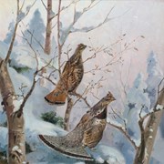 Cover image of Ruffed Grouse in Winter