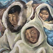 Cover image of Eskimo Children II, Resolute Bay, N.W.T.