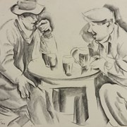 Cover image of Two Men at a Table