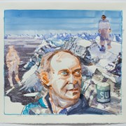 Cover image of Charlie Locke, the Balfour Glacier 