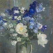 Cover image of Larkspur and Peony