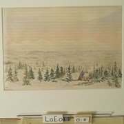 Cover image of Camp near Dease Lake, B.C.