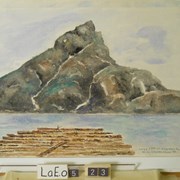 Cover image of Logs and Mountain on Ellesmere Island