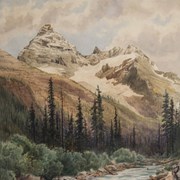 Cover image of Mt. Sir Donald and IIllecillewaet River Glacier, B.C.