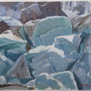 Cover image of Athabasca Glacier Toe