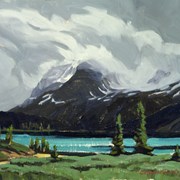 Cover image of Bow Lake, Crowfoot Glacier