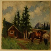 Cover image of At the Yoho Camp