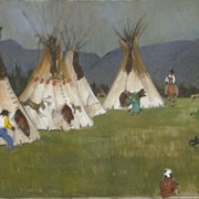 Cover image of Seven Teepees