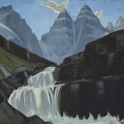 Cover image of Oesa Falls, Ringrose Peak