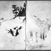 Cover image of [Children of Elliott Barnes on Bow Falls, Banff]